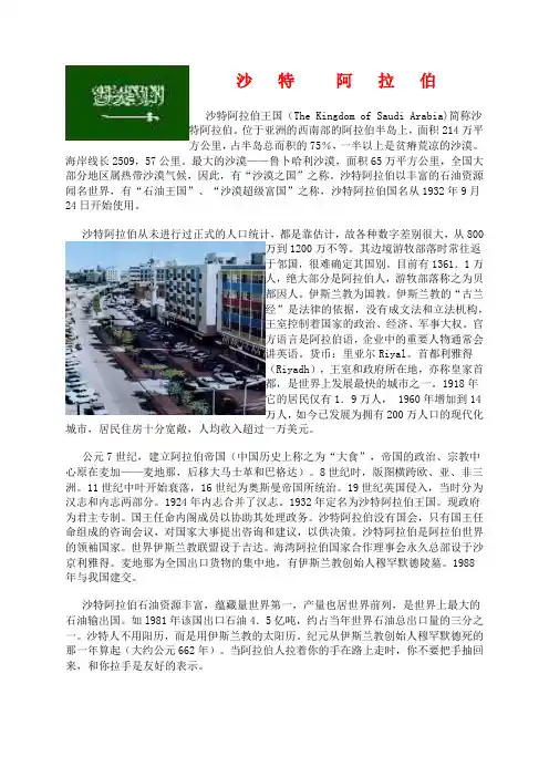 沙特阿拉伯
