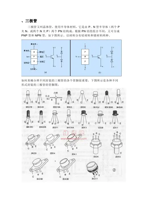 三极管介绍(1)