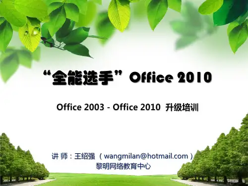 Office2010新特性-中集
