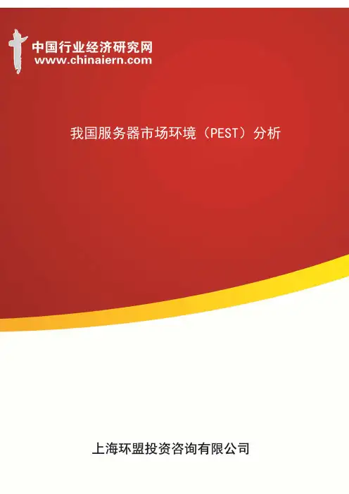 我国服务器市场环境(PEST)分析(上海环盟)