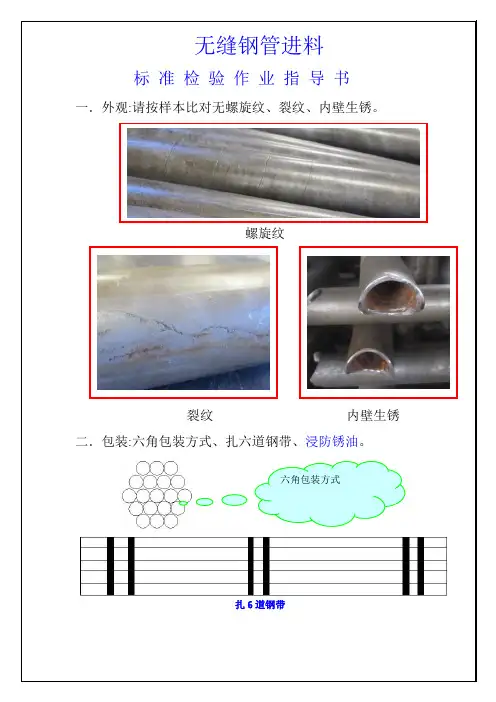 钢管进料检验作业指导书