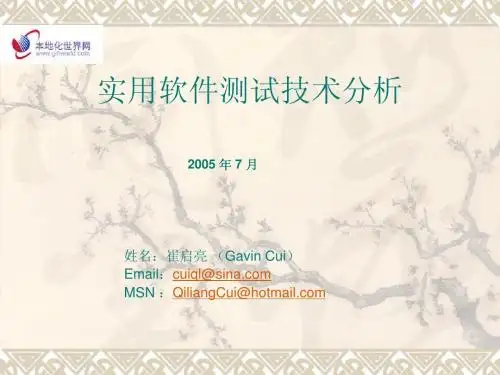 软件测试ppt