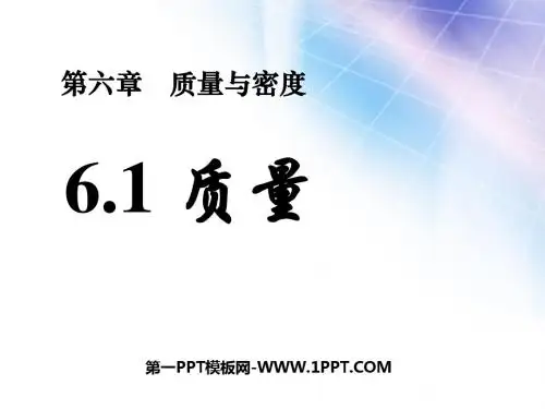 6.1质量 (4)