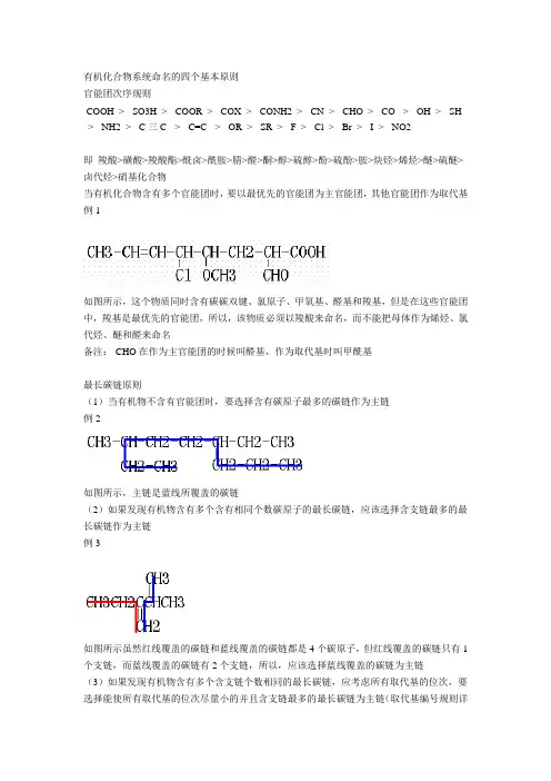 有机化学命名