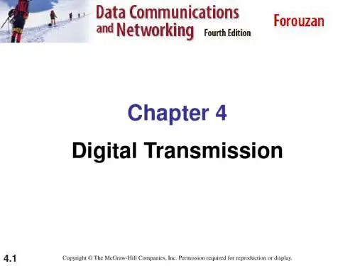 数据通信与网络chapter04