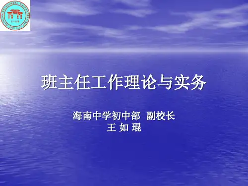 班主任工作理论与实务(第二版)