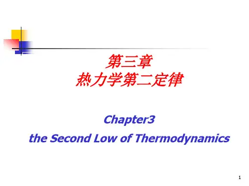 东南大学 物理化学 第三章