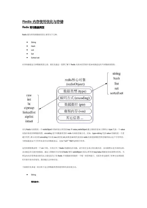 Redis内存使用优化与存储