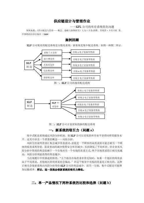 供应链管理17题