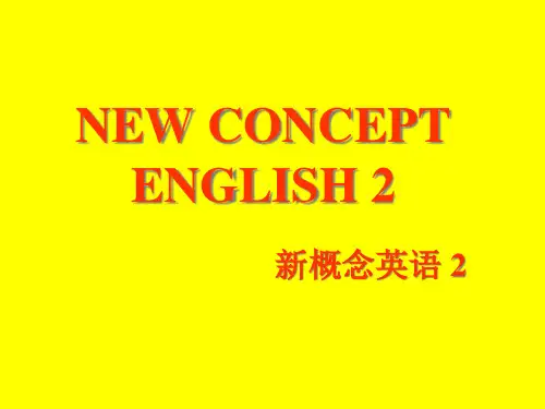 新概念英语第二册课件 Lesson 89 — 90