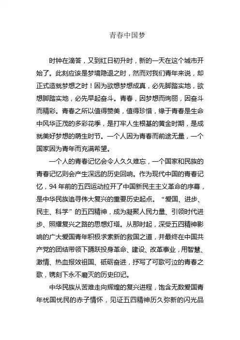 青春中国梦