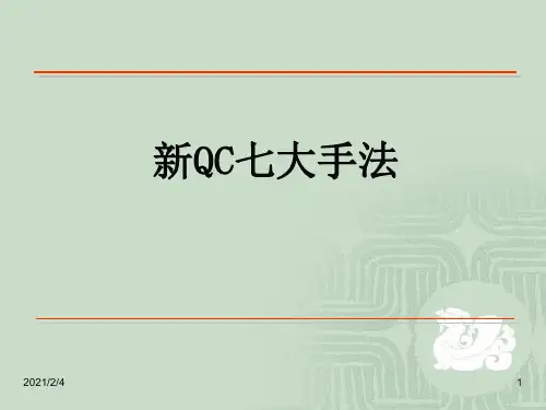 QC七大方法工具详解