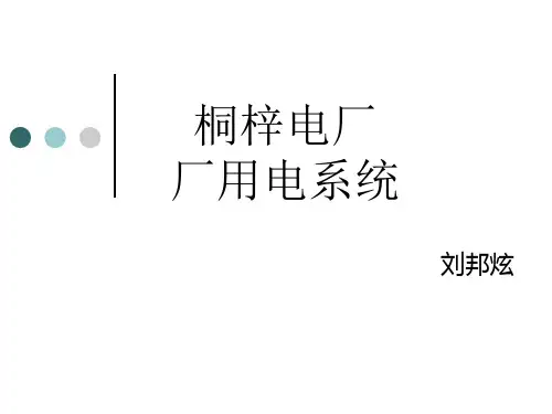 6kV厂用电系统