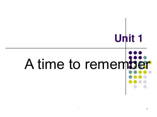 剑桥国际英语教程2册Unit 1