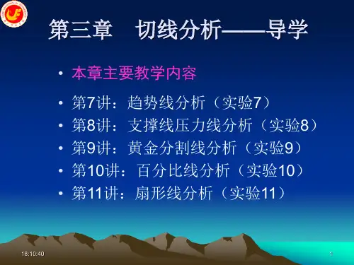 股票切线分析