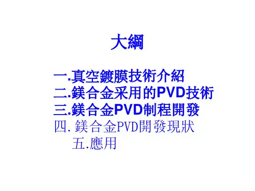 PVD技术介绍