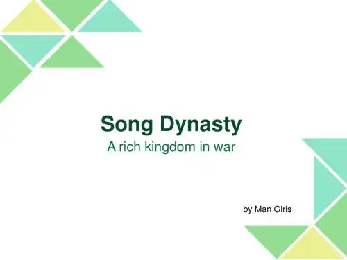 Song Dynasty