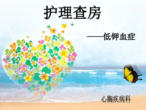 低钾血症的护理诊断ppt