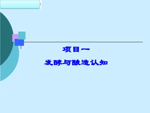 发酵与酿造认知