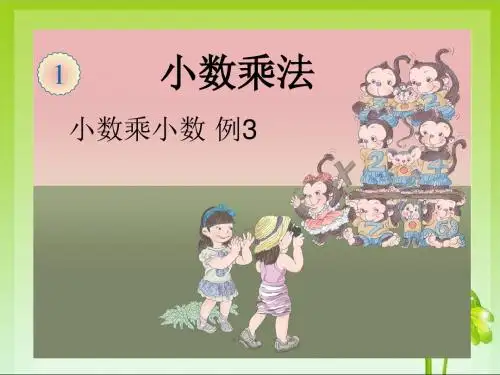 小数乘小数(1)