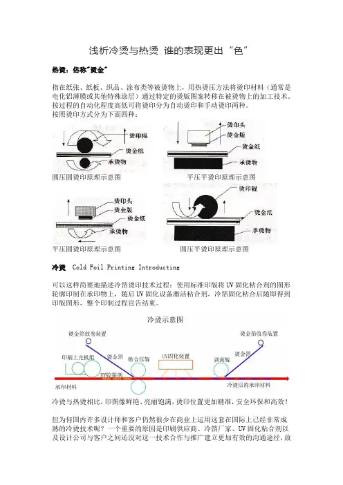 浅析冷烫与热烫