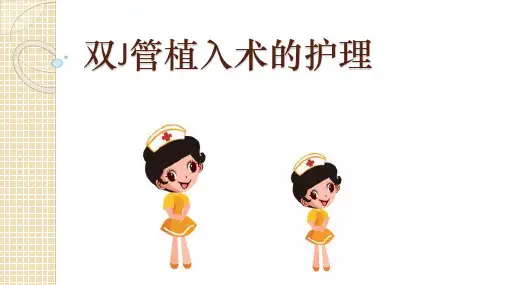 双J管的护理