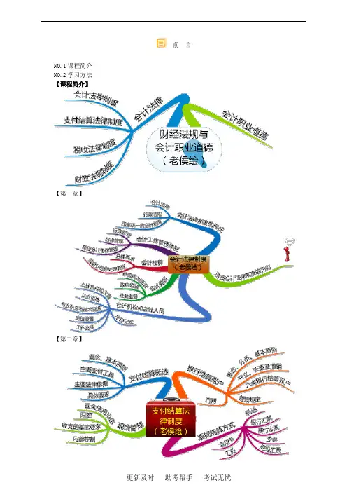 财经法规与职业道德侯永斌讲义