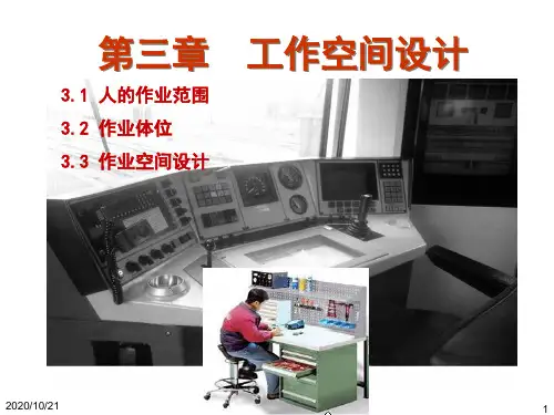 第三章工作空间设计分析