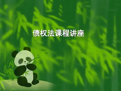 债的基本理论
