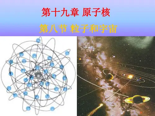 物理：19.8《粒子和宇宙》