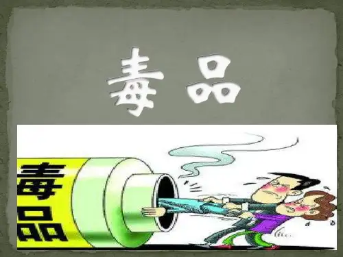 关于毒品及毒品危害 PPT