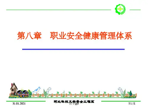 职业安全健康管理体系