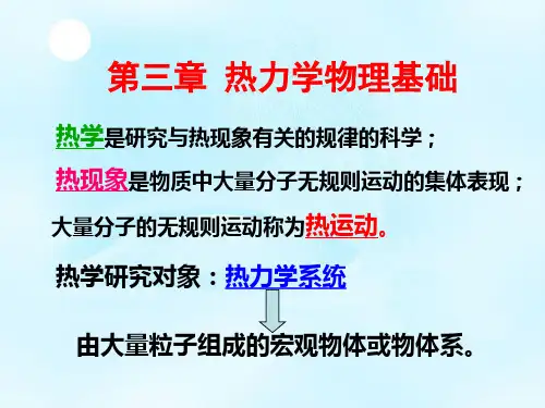 热力学物理基础