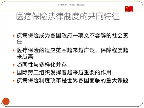医疗保险的法律制度