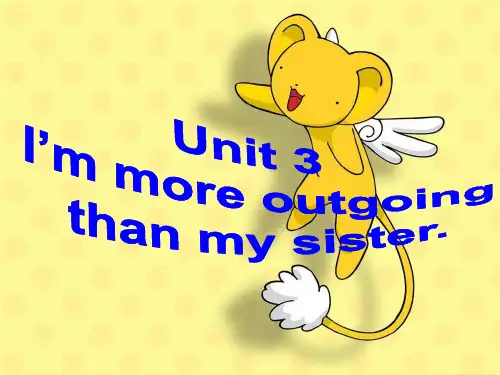 人教版八年级英语UNIT3(课件 全)