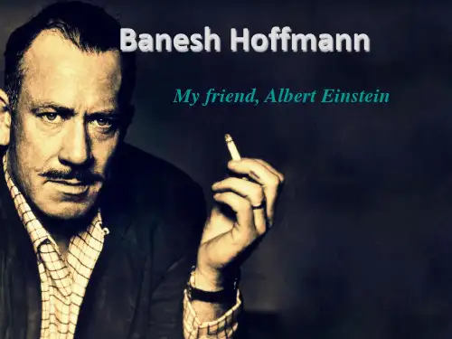 Banesh Hoffmann