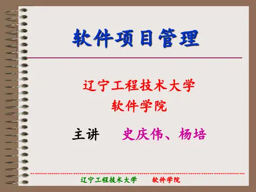 第1章 IT软件项目管理概述