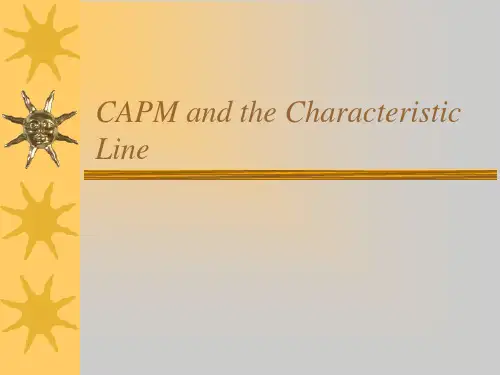 CAPM(资本资产定价模型英文教程)