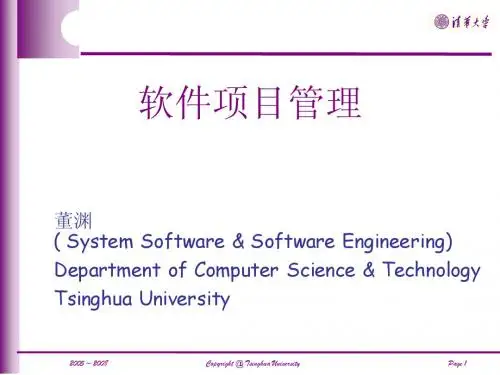 软件项目管理