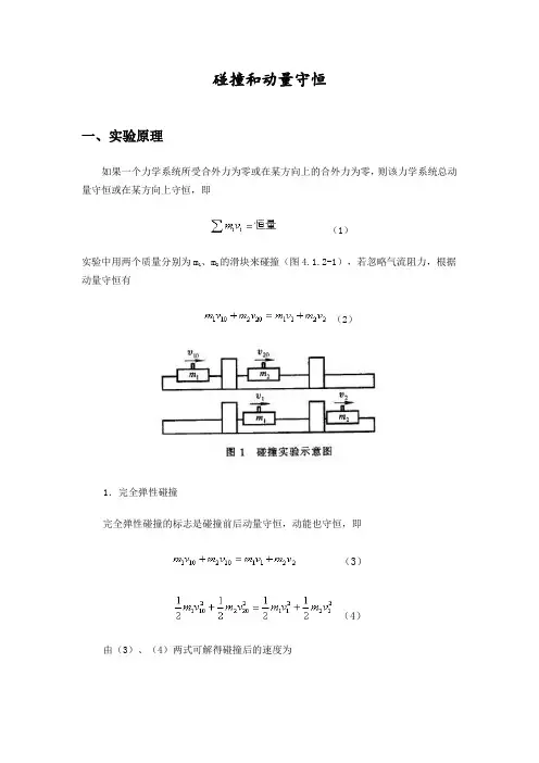 碰撞和动量守恒