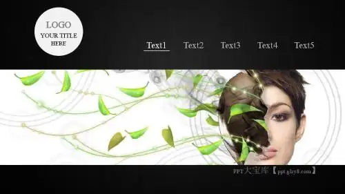 酷炫动态相册PPT模板