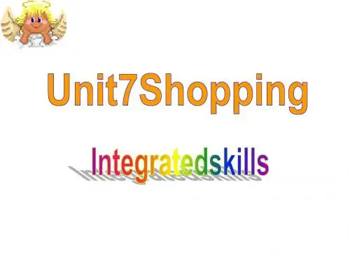 牛津译林版英语七上u7integratedskills(共38张ppt)
