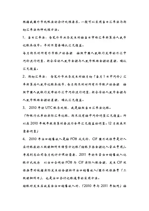 外汇汇率