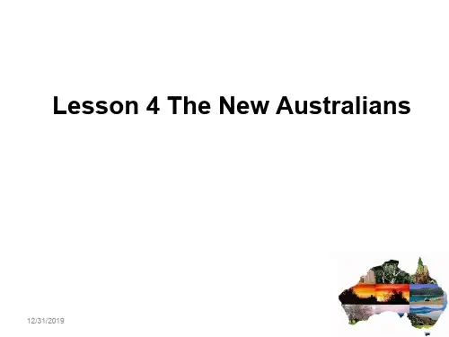 北师大版2003必修4lesson4 the new Australians