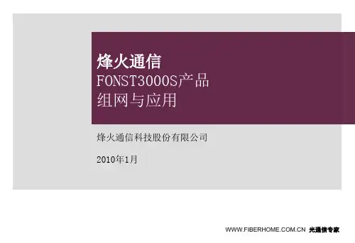 4-FONST3000产品组网与应用