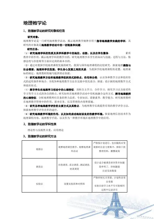 地理教学论
