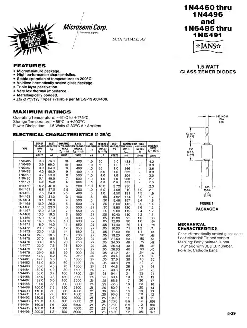 JAN1N4493中文资料