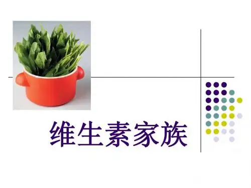 维生素家族
