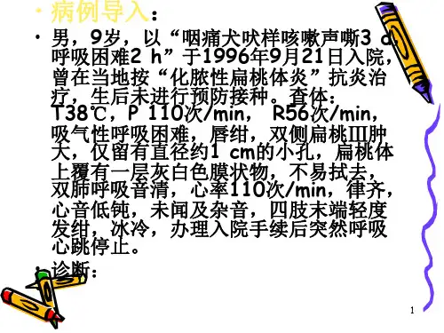 白喉的护理 (1)