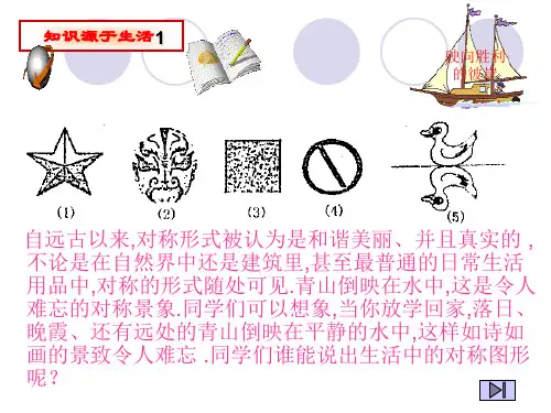 探索轴对称的性质课件